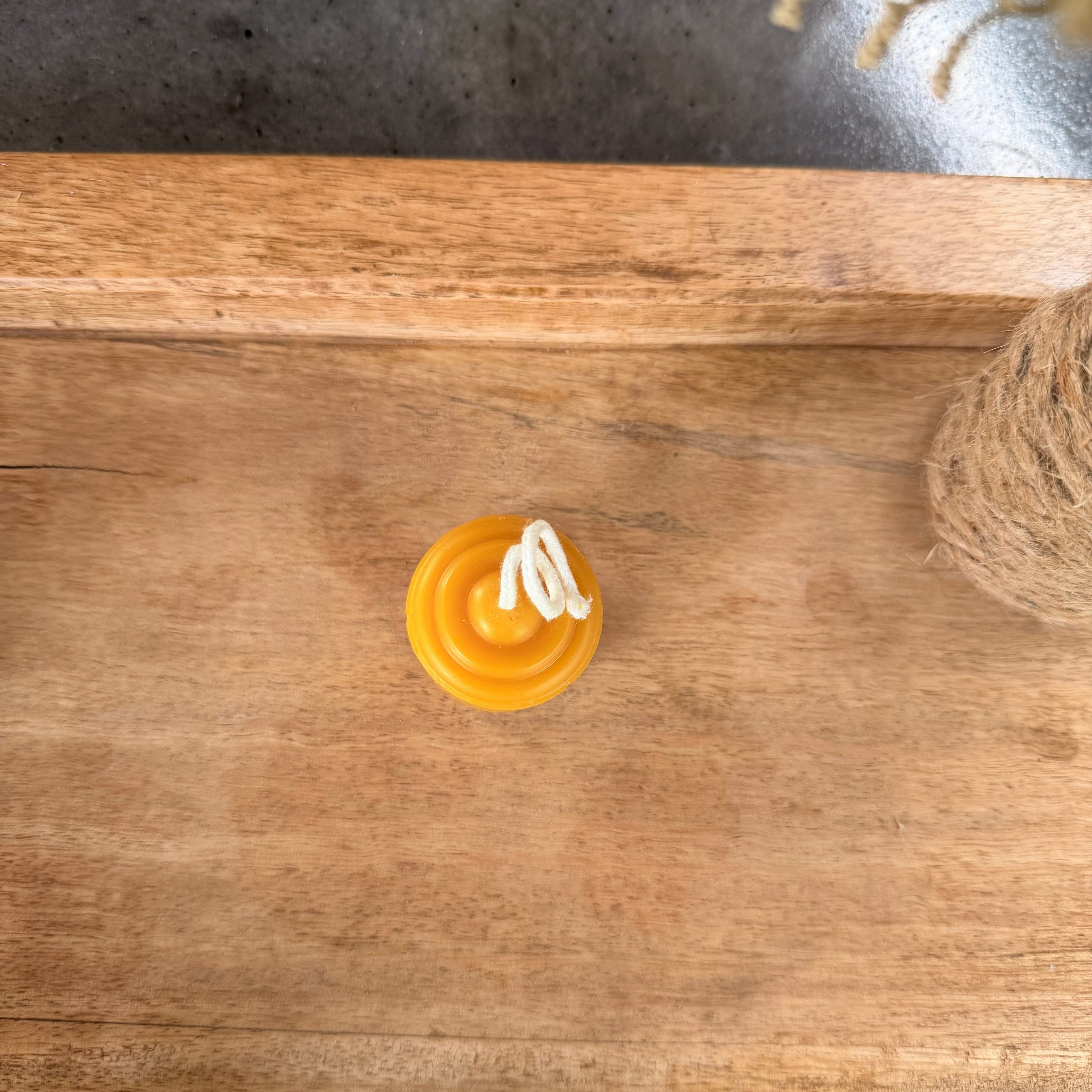 Small Beeswax Votive