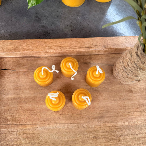 Small Beeswax Votive